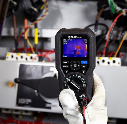 FLIR DM285 Digital Multimeter (DMM) with IGM Thermal Camera.